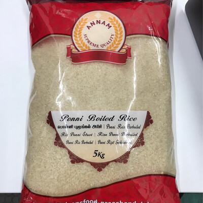 Annam Ponni Boiled Rice 5kg