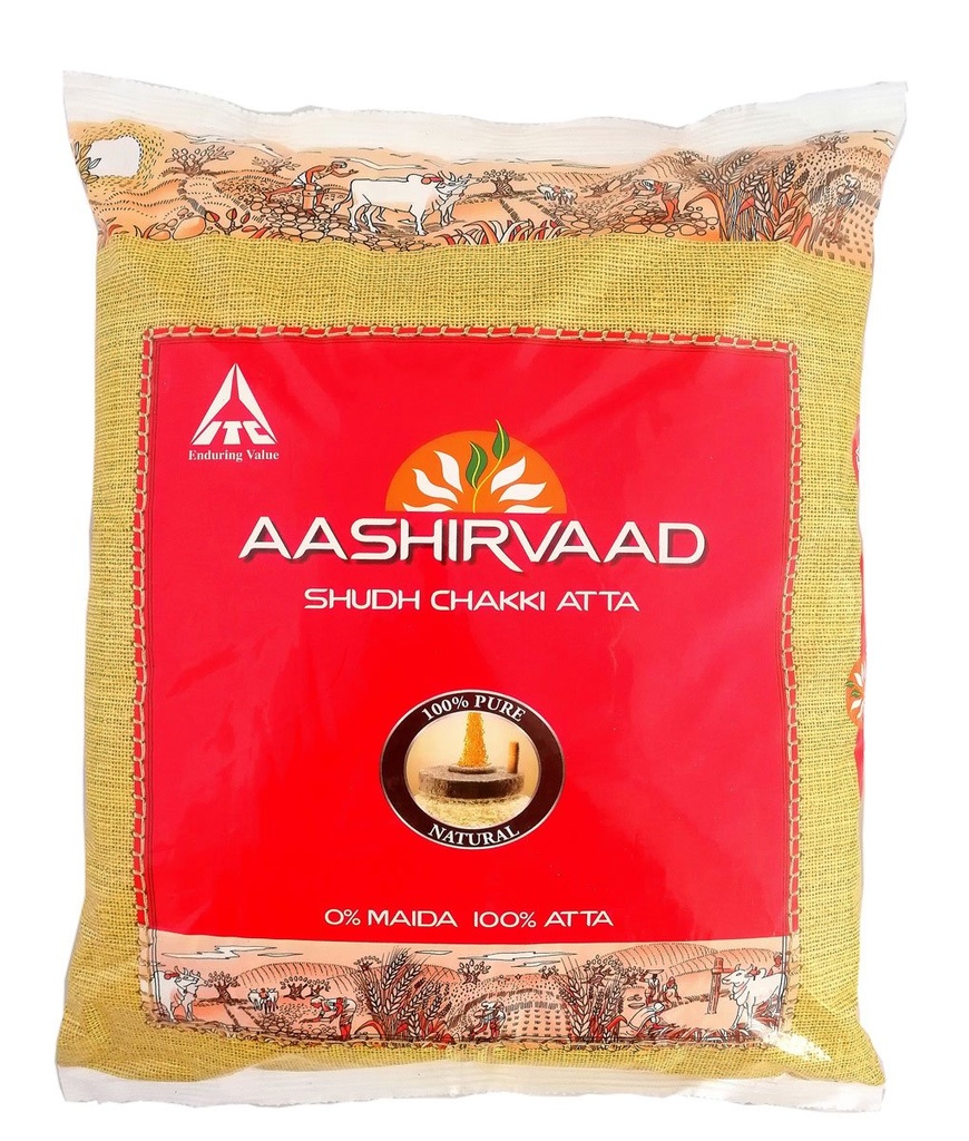 Aashirvaad Whole Wheat Atta 5kg