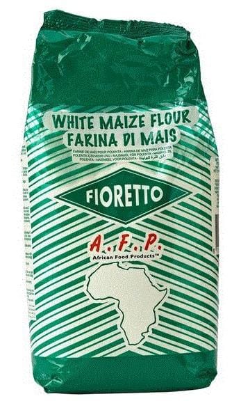 African Food Products AFP Fioretto White Maize Flour (green) 1kg