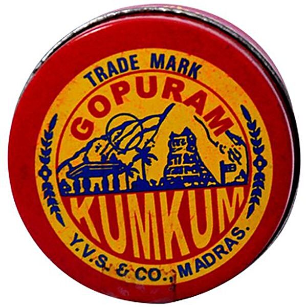 [HHLD-3003] Gopuram Kum Kum - Red 15g