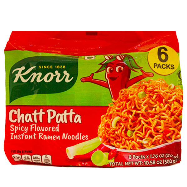 Knorr Chatt Patta Ramen Noodles 6pk