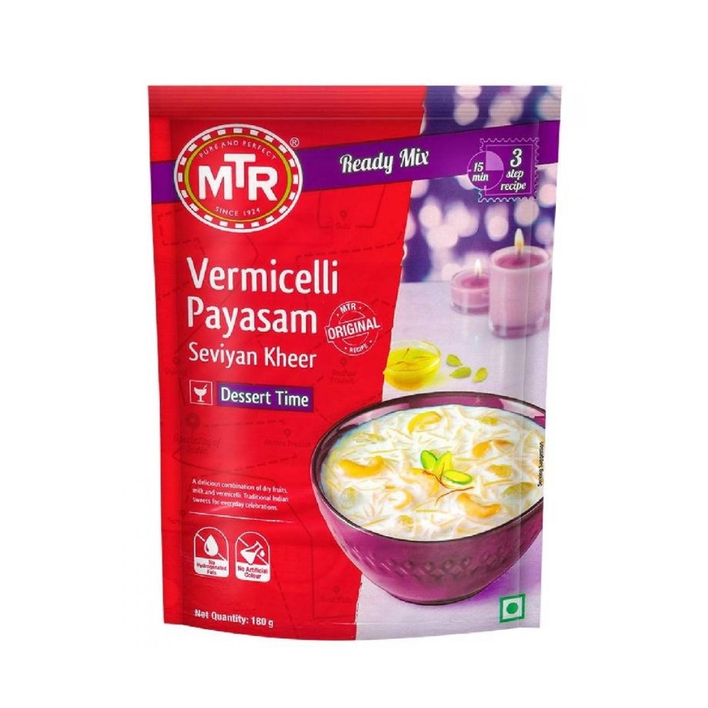 [NOOD-2028] MTR Vermicelli Payasam Seviyan Kheer Ready Mix, 70.00 180g