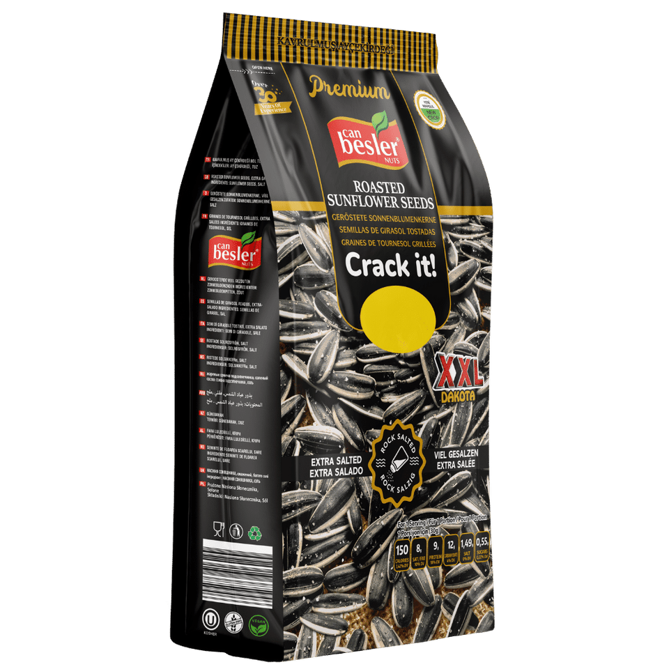 [NUTS-2004] Can Besler Roasted Extra Salted Sunflower Seeds 10oz