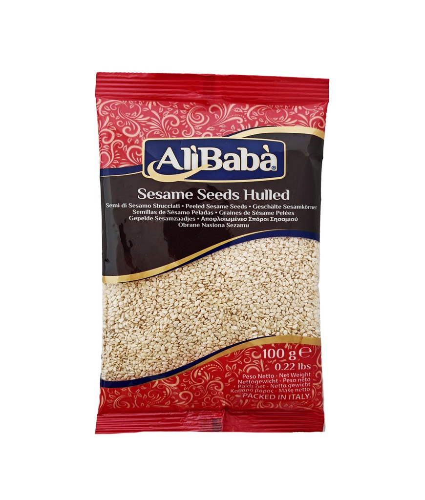 [NUTS-2008] Ali Baba Sesame Seeds Hulled 100g
