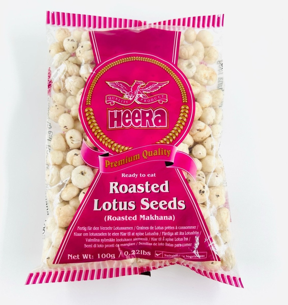 [NUTS-2013] Heera Roasted Lotus Seeds (Phool Makhana) 100g