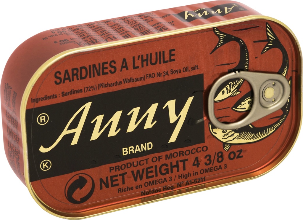 [ASIA-3019] Anny Sardines In Oil 130g