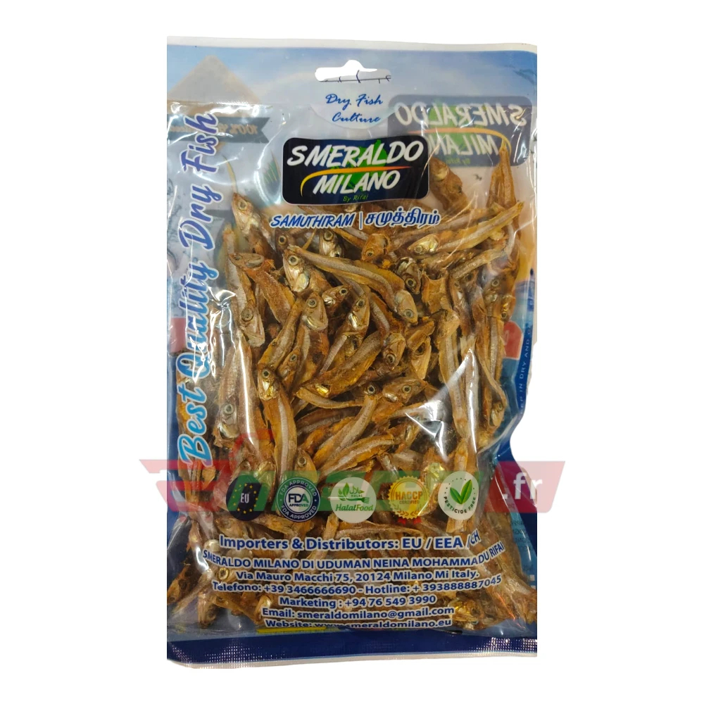 [DAIR-3027] Tasty Nibbles Smeraldo Milano Dried Anchovy 150g