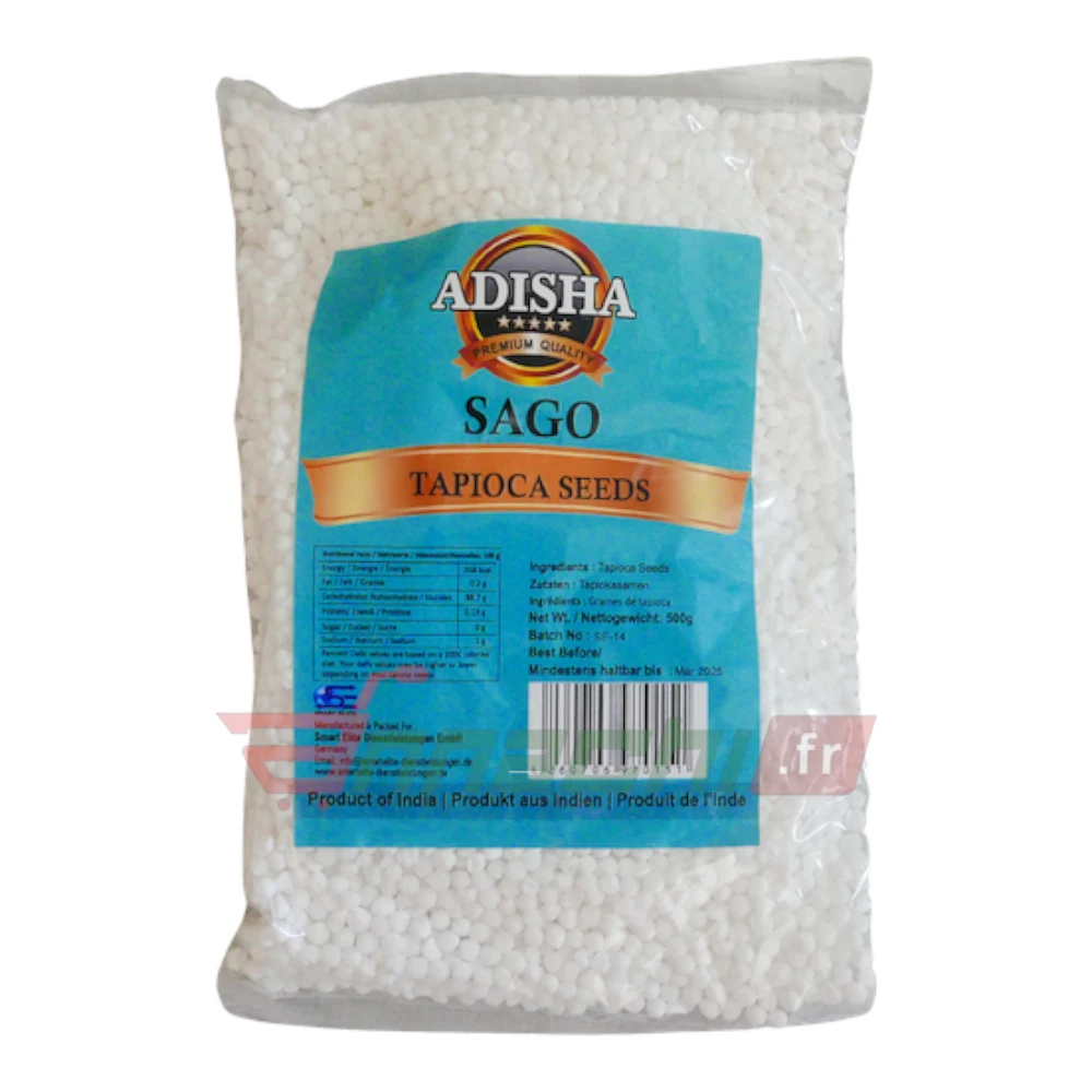 Tasty Nibbles Adisha Premium Sago (sabudana) 500g