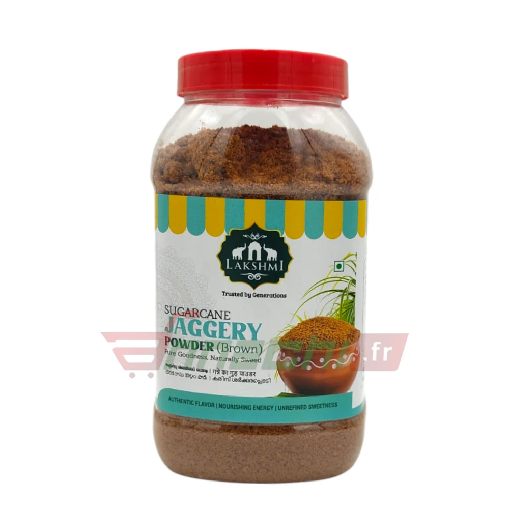 Tasty Nibbles Lakshmi Brown Jaggery Powder Jar 1kg