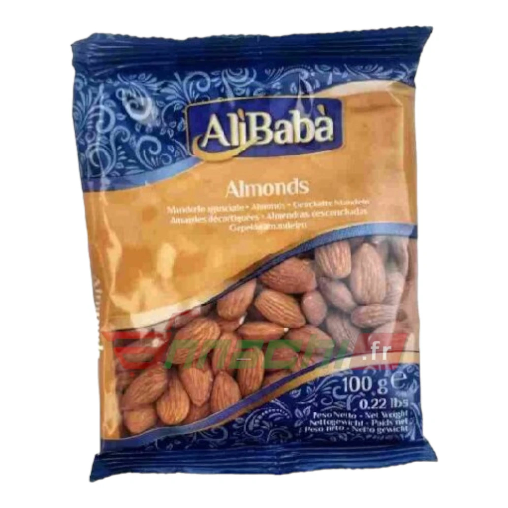 [NUTS-1002] Ali Baba Almond Whole 100g