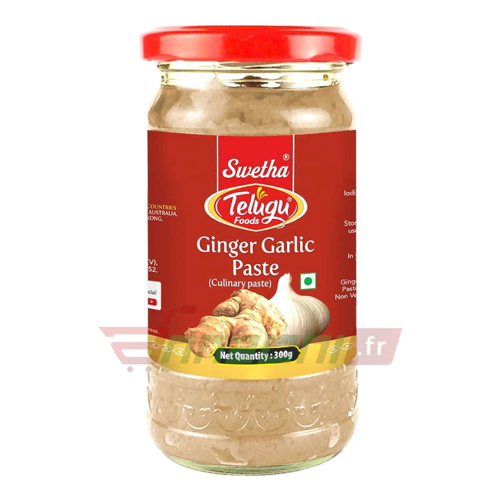 [PAST-1002] Telugu Foods Ginger Garlic Paste 300g