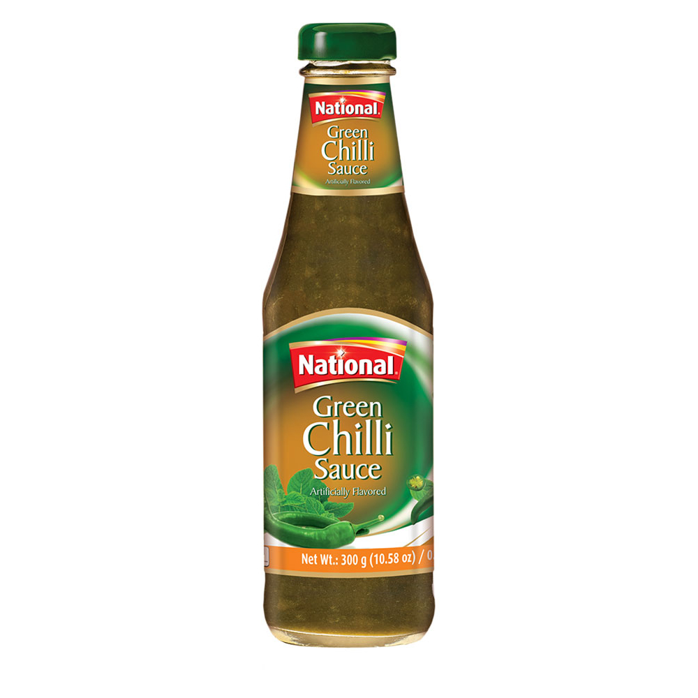 [PAST-3057] National Green Chilli Sauce 300g