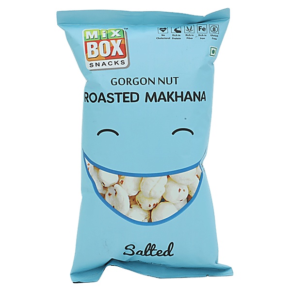 [NUTS-3003] Pravin Mixbox Gorgon Nut Roasted Makhana - Salted 35g