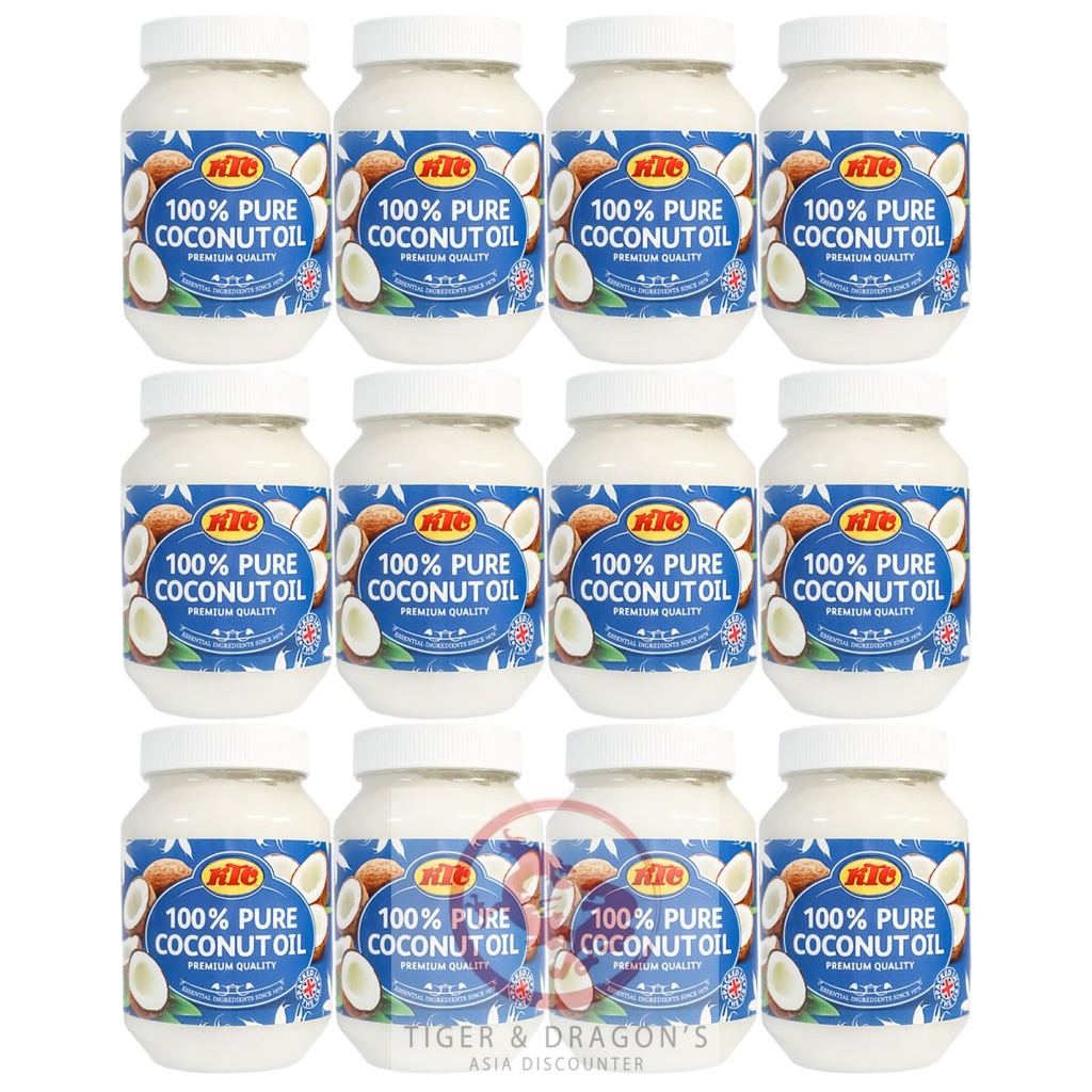 [OILS-1010] KTC Coconut Oil 12x500ml