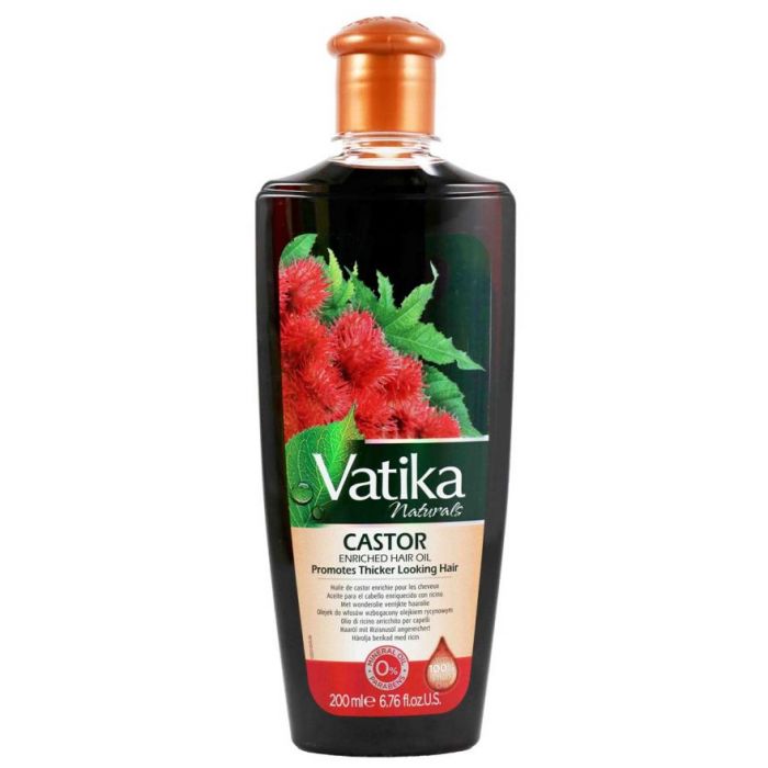 Dabur Vatika Naturals Castor Enriched Hair Oil 200ml