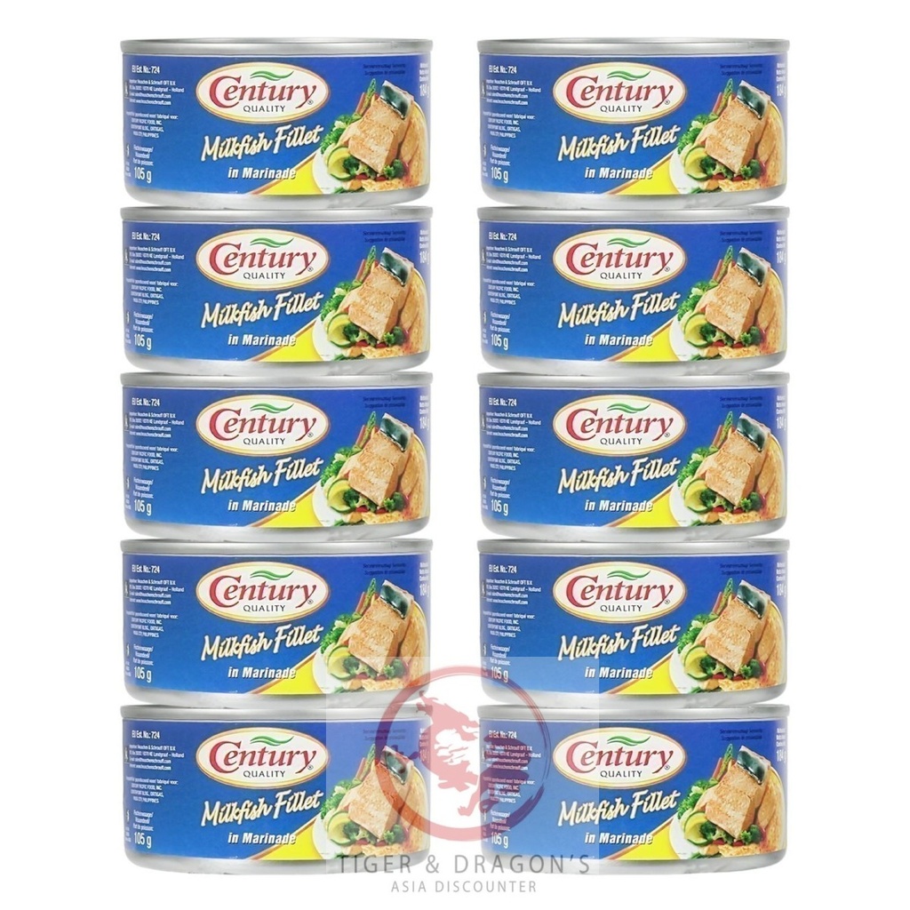 Century Gourmet Bangus Fillet In Vegetable Oil 184g