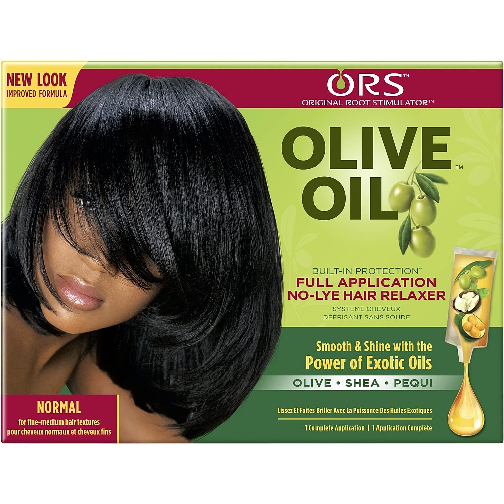 [OILS-2061] ORS Organic Root Stimulator Olive Oil No Lye Relaxer Kit Medium Hair - Normal