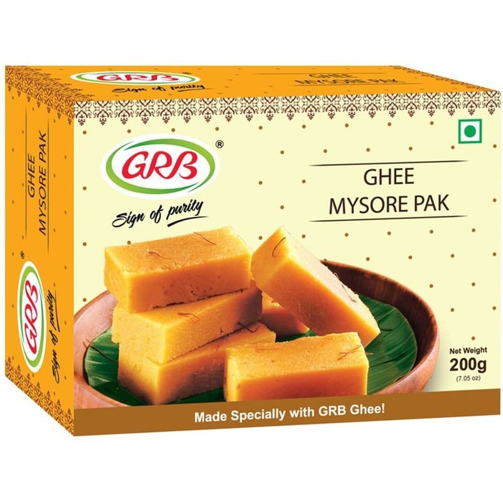 GRB Ghee Mysore Pak 200g