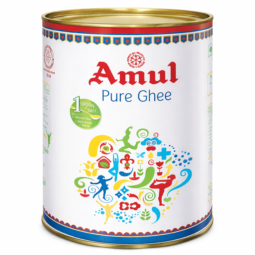 [OILS-3006] Amul Pure Ghee Tin 1L