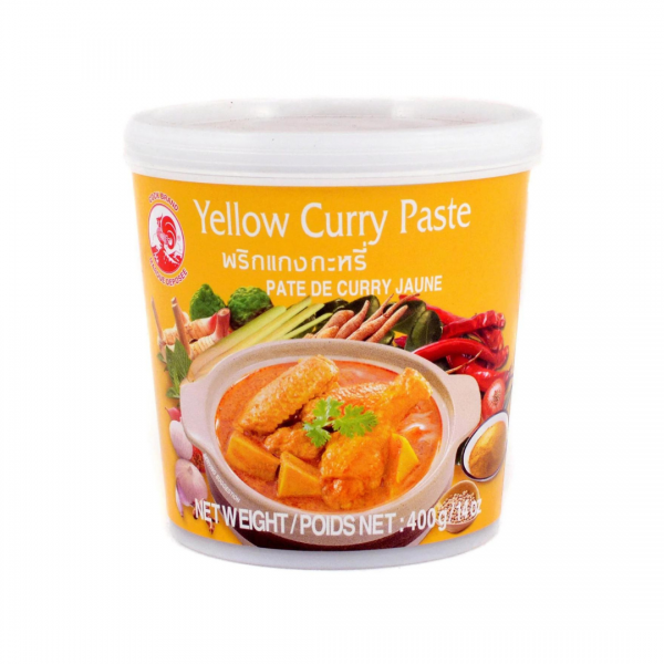 [PAST-2014] Cock Brand Curry Paste Yellow 400g
