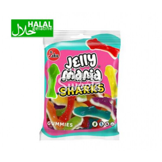 [PAST-3025] Jake Jelly Mania Sharks 100g