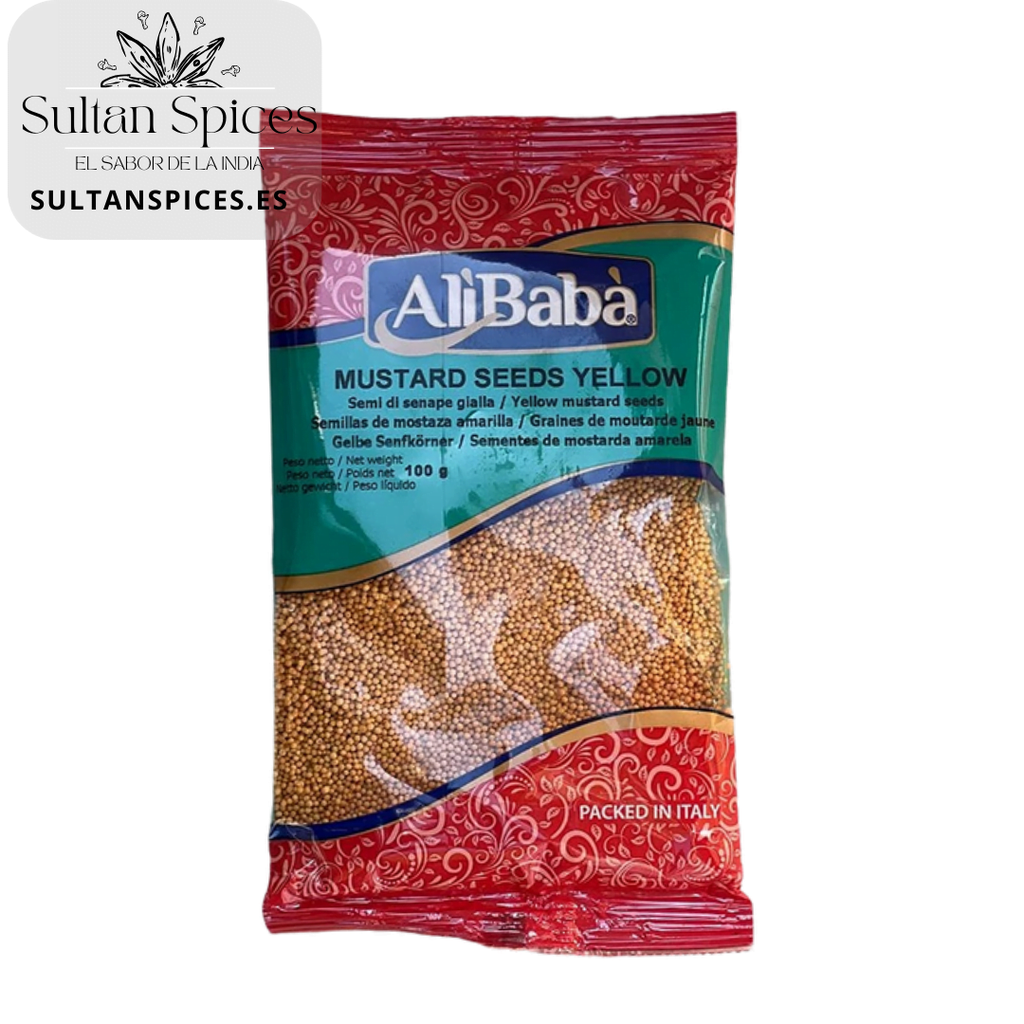 [PAST-3026] Mustard Seeds Yellow ALI Baba 100g