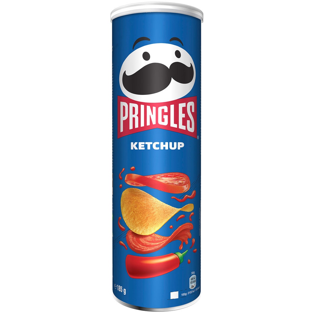 [PAST-3035] Pringles Chips, Ketchup, Dose 185g