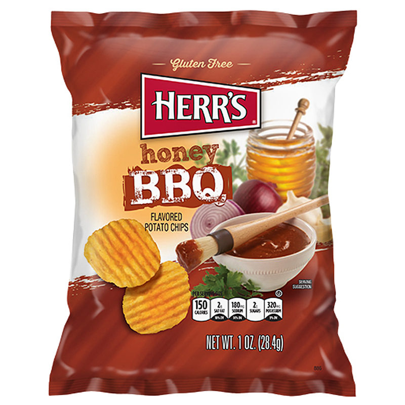 Herr's Honey BBQ Potato Chips