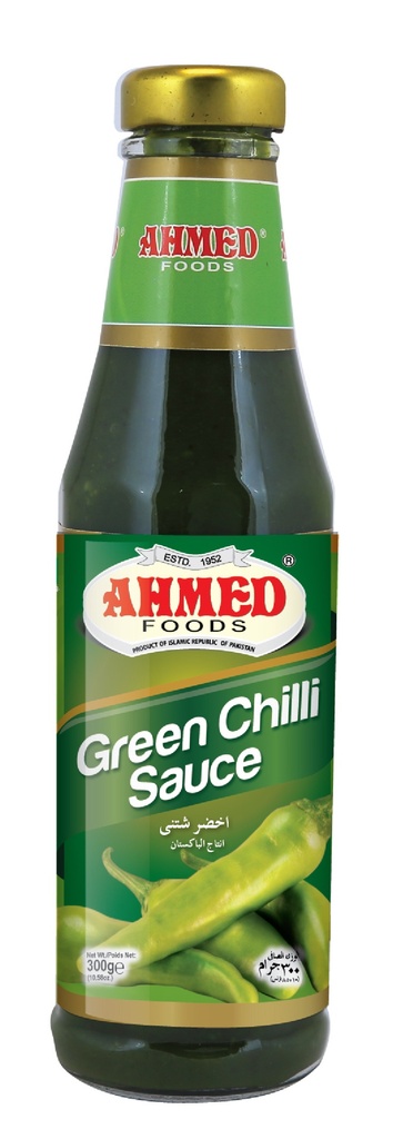[PAST-3065] Ahmed Foods Green Chilli Sauce 300g