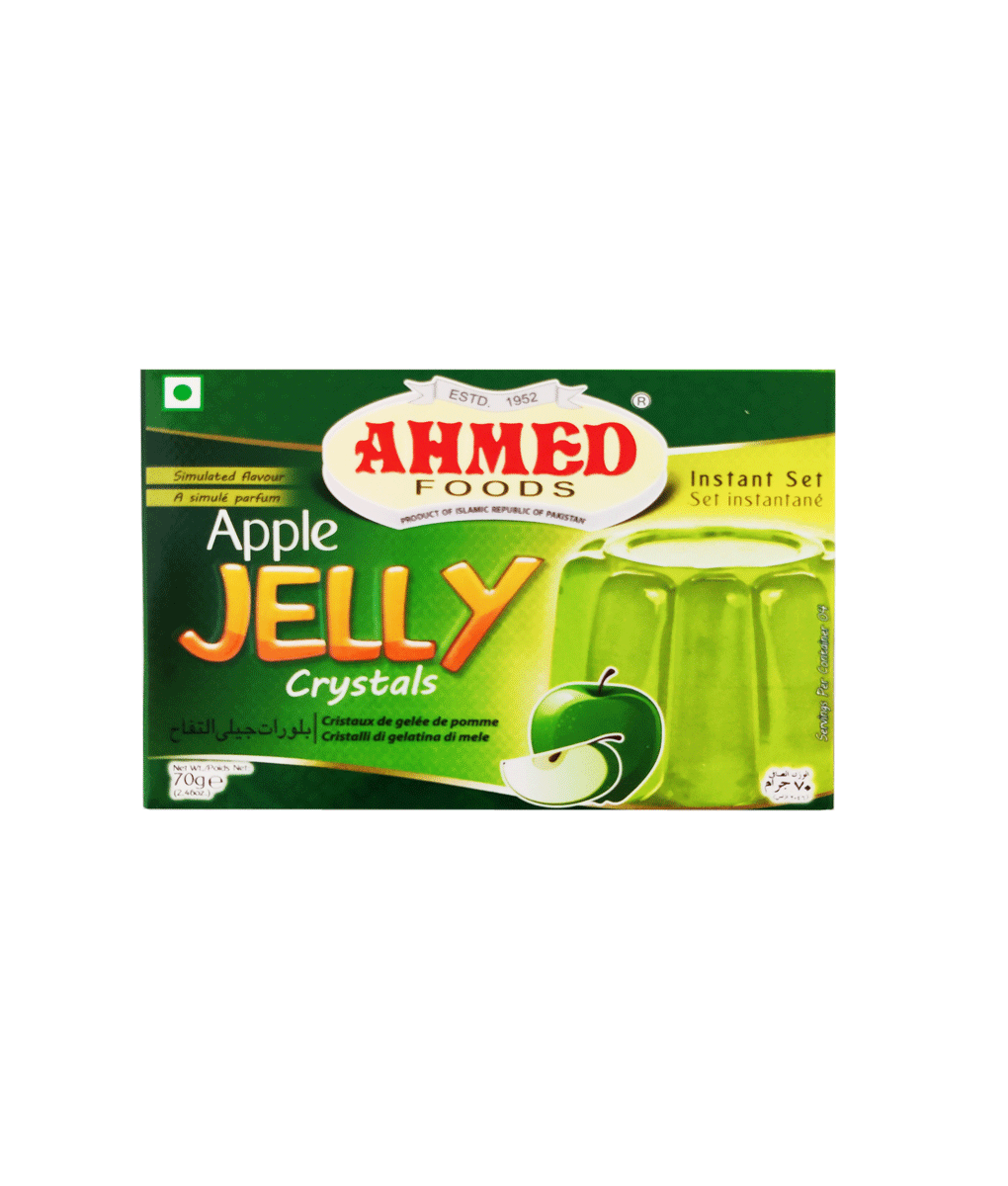[PAST-3067] Ahmed Foods Apple Jelly Crystals 70g