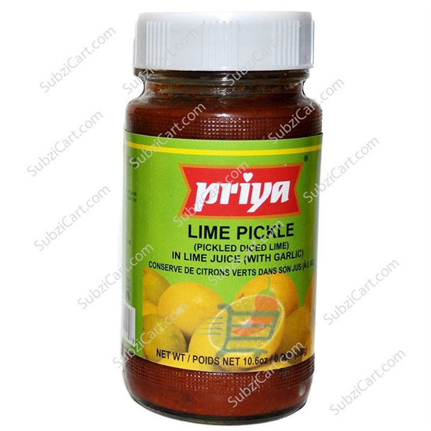 [PICK-1039] Priya Extra Hot Lime Pickle 300g