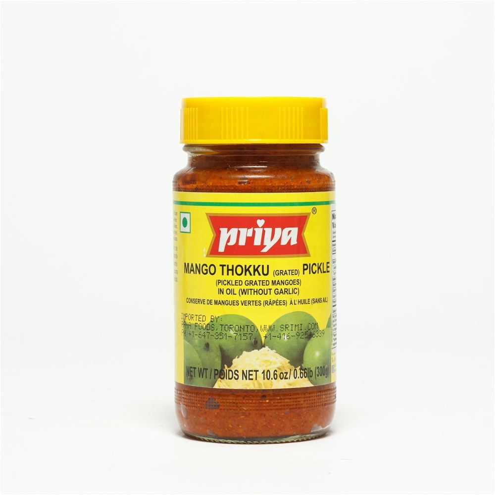 Priya Mango Thokku Pickle Without Garlic 300g