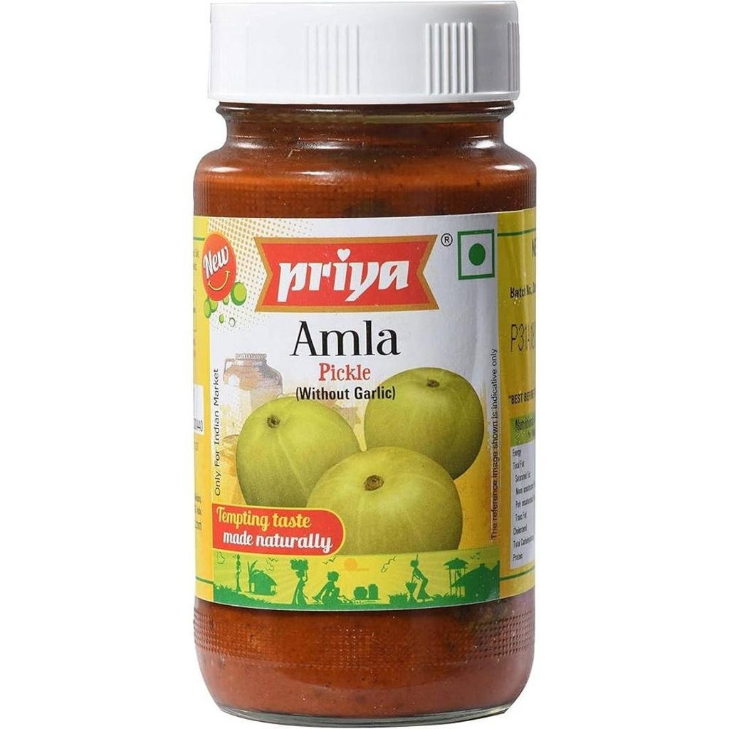 [PICK-1053] Priya Amla Pickle No Garlic 300g