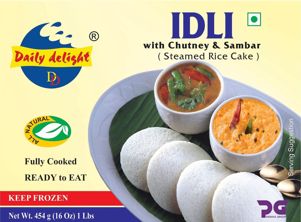 [PICK-2019] Daily Delight Idly With Chutney 454g