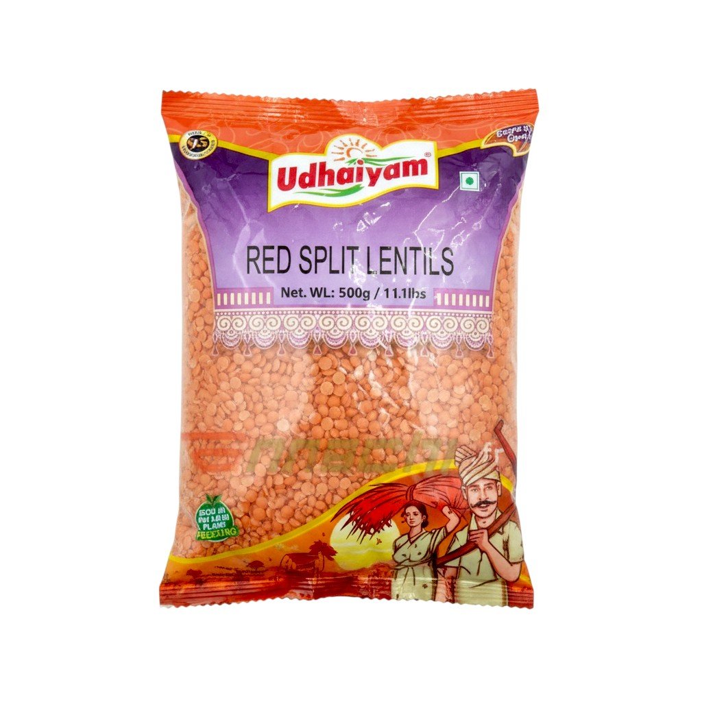 Tasty Nibbles Red Split Lentils Masoor Dal Udhaiyam 500g
