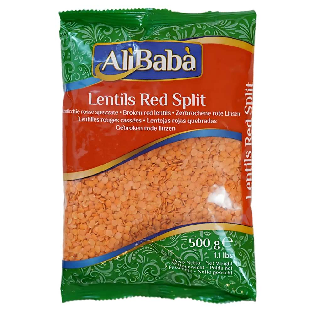 [PULS-1039] Ali Baba Red Split Lentils/masoor Dal 500g