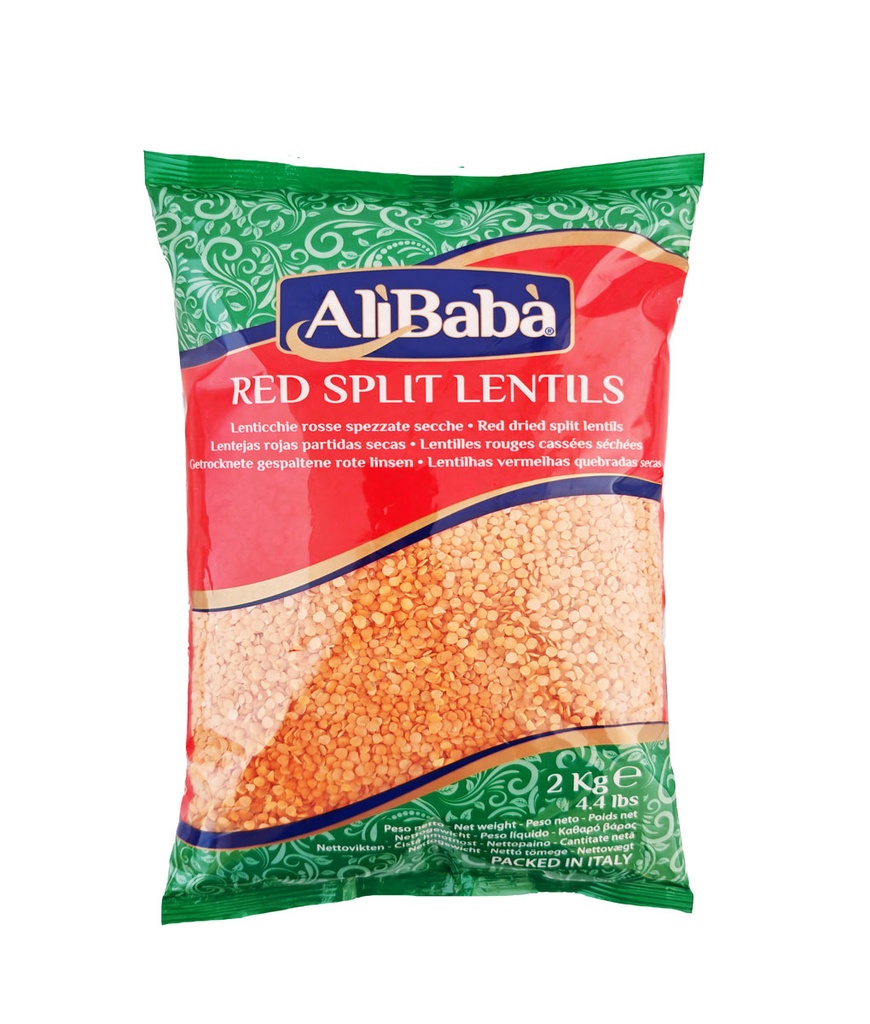 [PULS-1040] Ali Baba Red Split Lentils 2kg