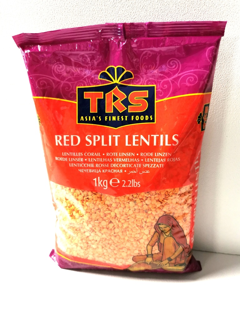 TRS Red Split Lentils 1kg