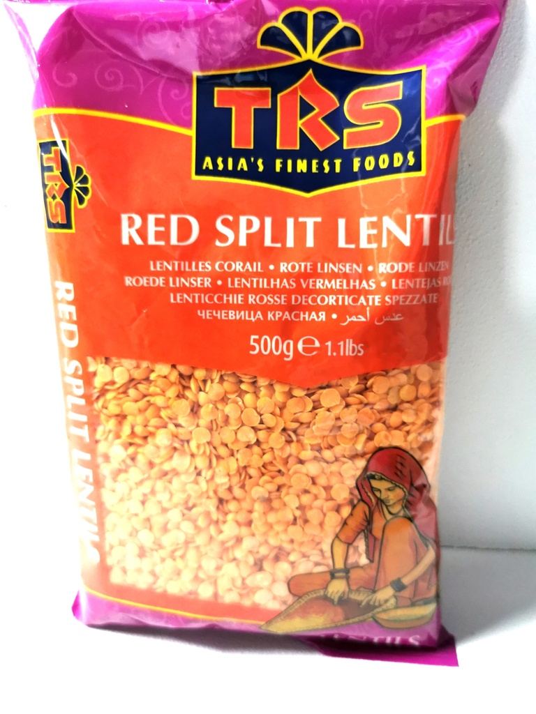 TRS Red Split Lentils 500g