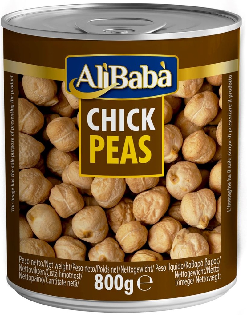 Chick Peas Canned ALI Baba 12x800g