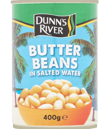 Dunn's River Butter Beans In Salted Water 400g