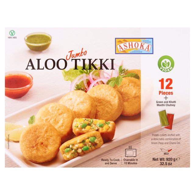 [RDYM-4026] Ashoka Aloo Tikki Jumbo 12pcs 920g