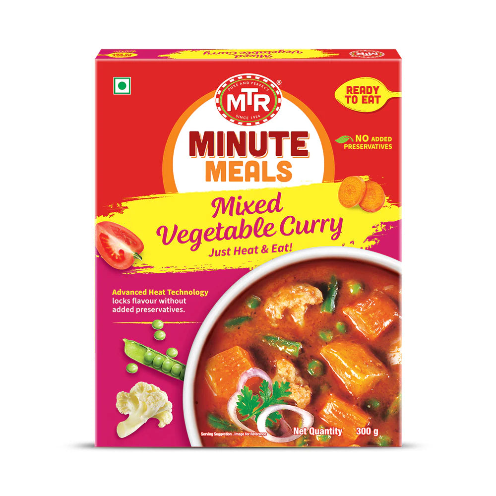 [RDYM-4041] MTR Ready To Eat Mixed Vegetable Curry 300g