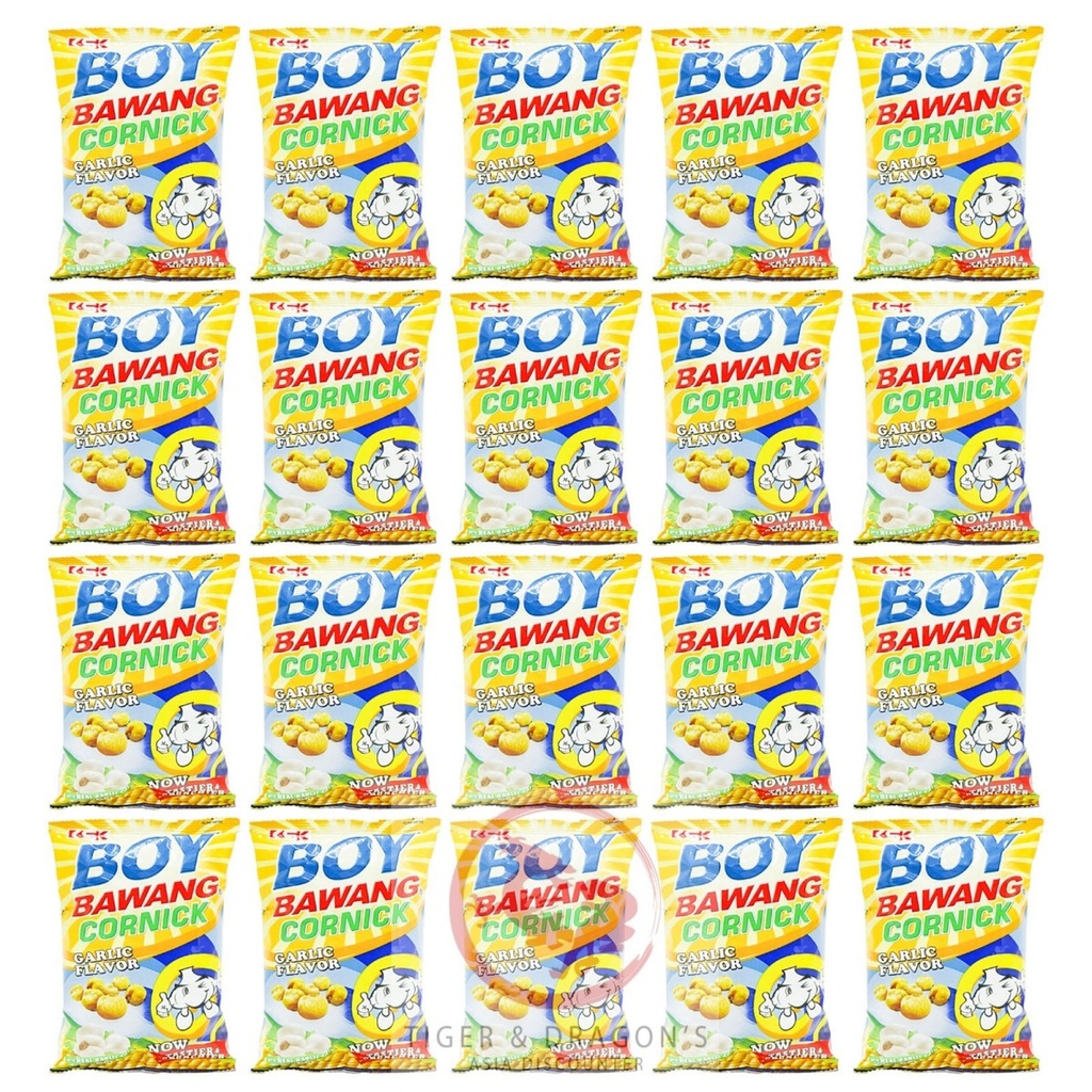 Boy Bawang Fried Corn Garlic Flavor 100g