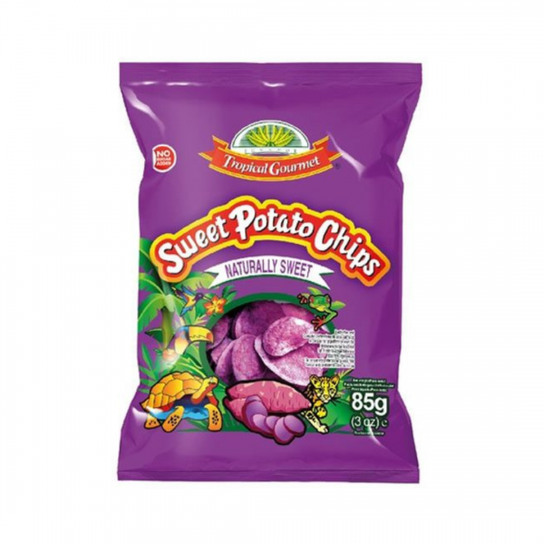 Tropical Gourmet Snacks Sweet Potato Chips 85g
