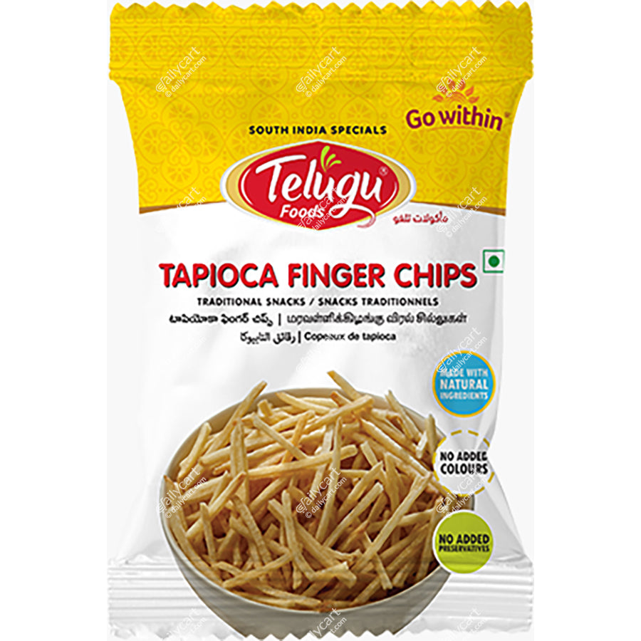 [SNCK-1018] Telugu Tapioca Finger Chips 170g