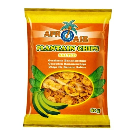 Afroase Plantain Chips Spicy