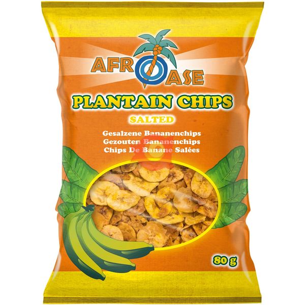 Afroase Plantain Chips Salted