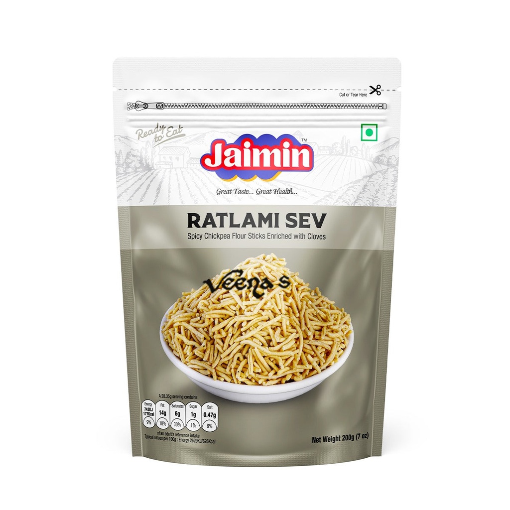 [SNCK-2028] Jaimin Ratlami Sev 200g