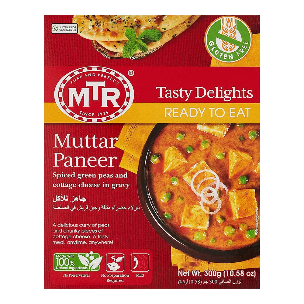 [RDYM-4034] MTR Ready To Eat Mutter Paneer 300g
